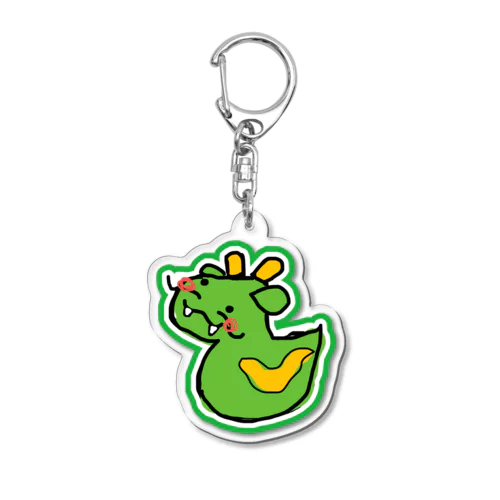 たつヲくん Acrylic Key Chain