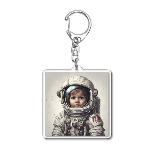 小さな宇宙飛行士 Acrylic Key Chain
