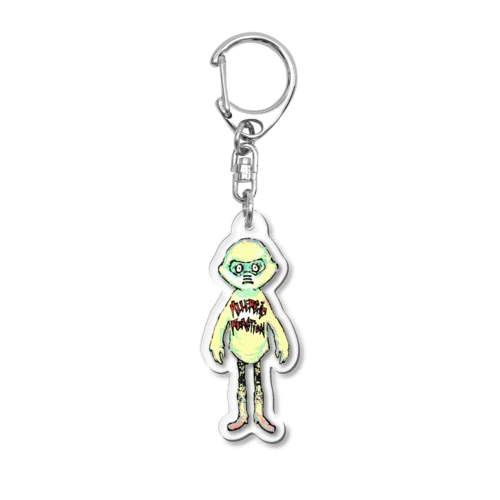 SUPER HERO ALLERGYMEN.🤩しーる。 Acrylic Key Chain