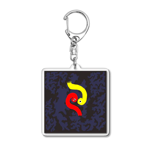 陰陽 Acrylic Key Chain