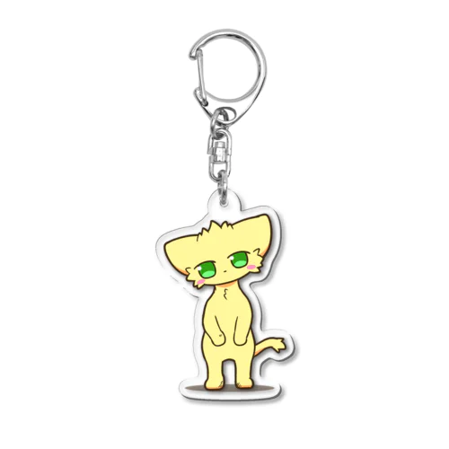 立った！【きいニャン】 Acrylic Key Chain