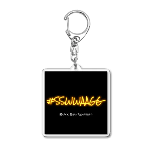 #SSWWAAGG Acrylic Key Chain