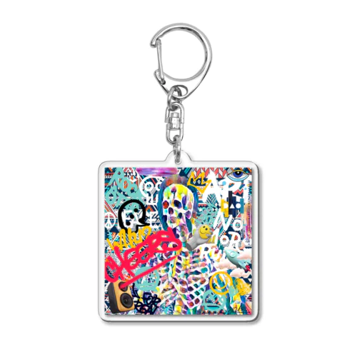 GAIKOTSU～RyokonishiNFT SELPHY Acrylic Key Chain