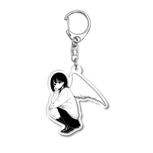 翼のかたち Acrylic Key Chain