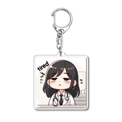 ドクター♡感情日記（TIRED） Acrylic Key Chain