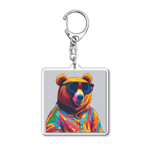 Bear Acrylic Key Chain