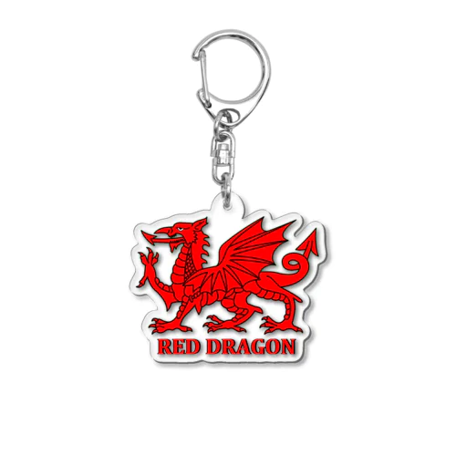 レッドドラゴン Acrylic Key Chain