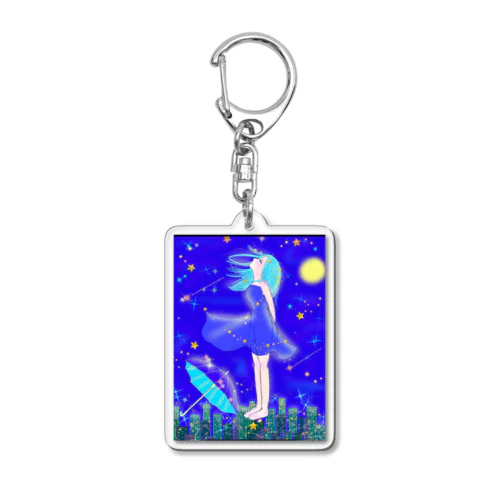 幻想夜 Acrylic Key Chain