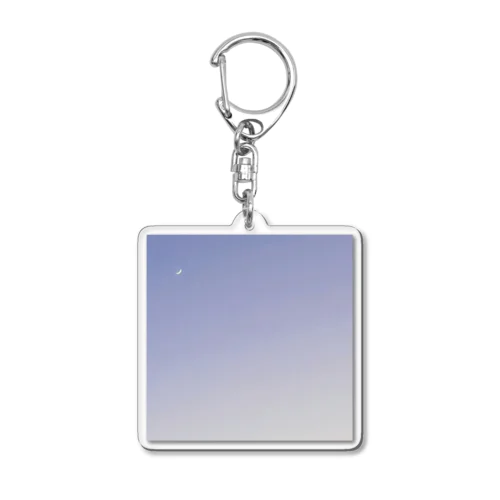 夕刻の月 Acrylic Key Chain