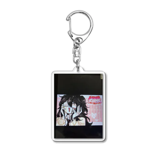 ナマコっち描く女の子くるみ Acrylic Key Chain