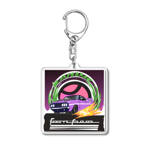 クラシックカーグッズ Acrylic Key Chain