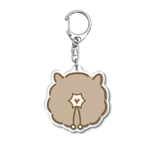 アルパーカーくん、頭ver Acrylic Key Chain