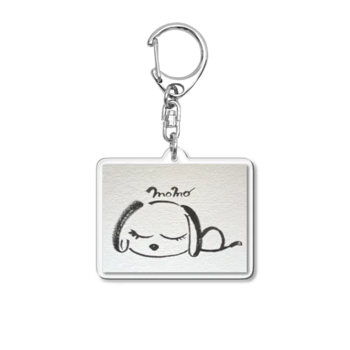 ネムネムモモ Acrylic Key Chain