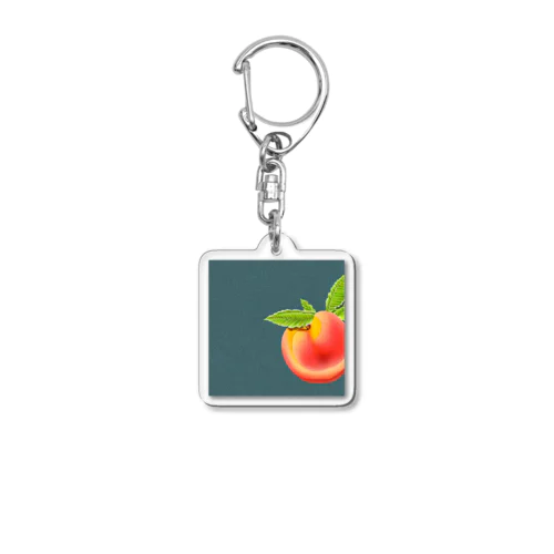 フレッシュなモモ Acrylic Key Chain