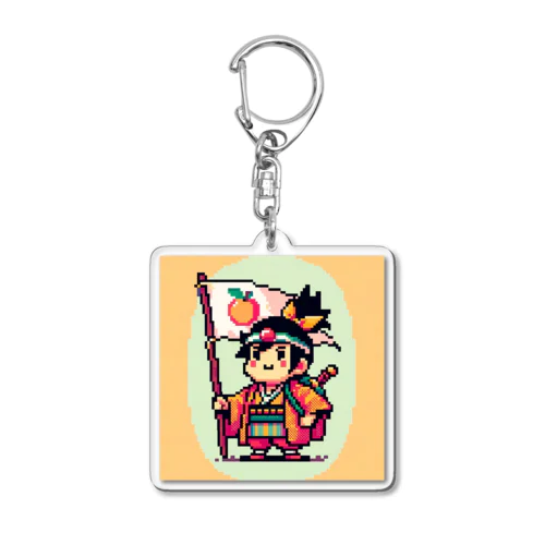 MOMOTARO8bit Acrylic Key Chain