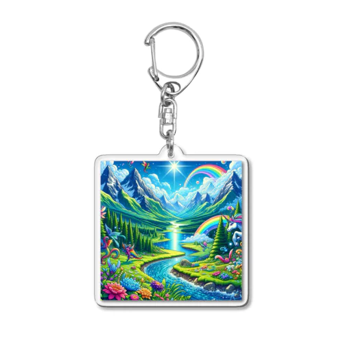 ファンタジーな世界 Acrylic Key Chain