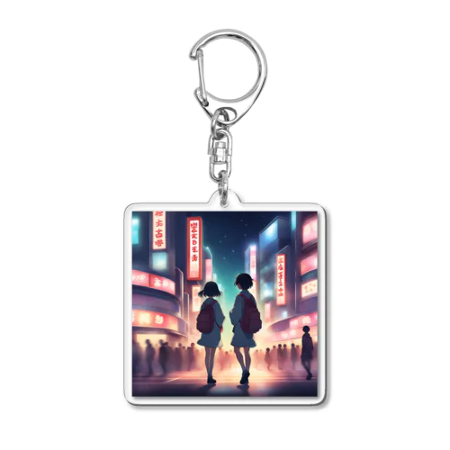 Akihabara  Acrylic Key Chain