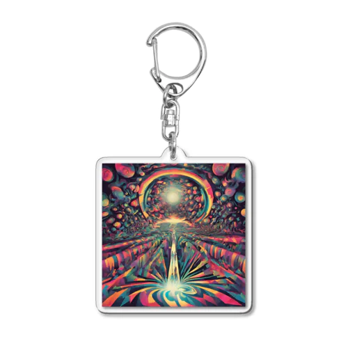 幻覚のイメージ Acrylic Key Chain