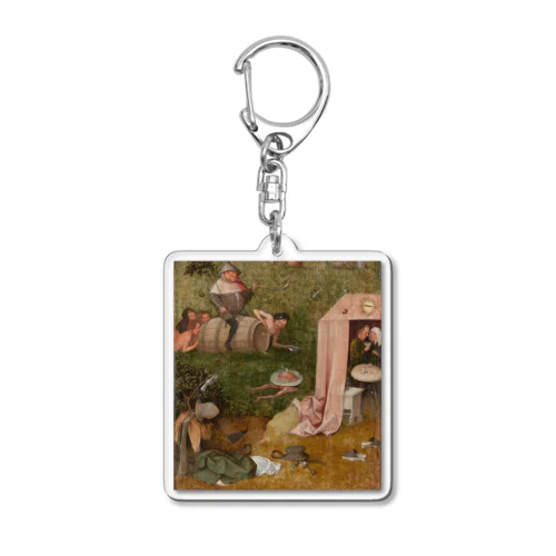 大食と快楽の寓意 / Allegory of Intemperance Acrylic Key Chain