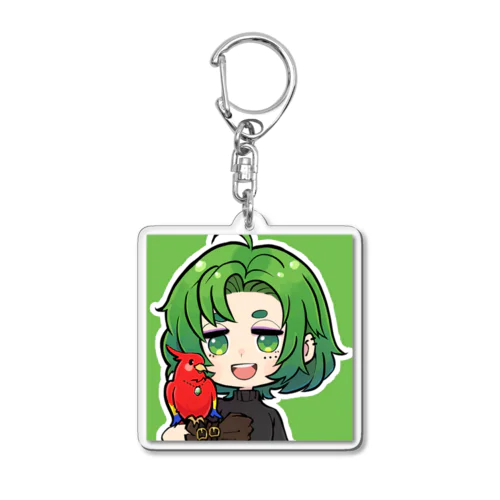 煎茶とチャッキー Acrylic Key Chain