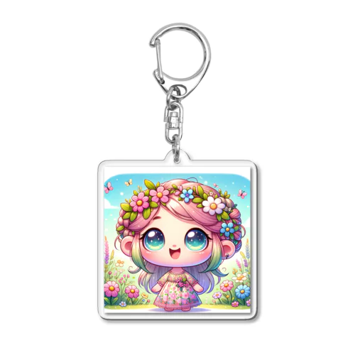 春の使者 Acrylic Key Chain