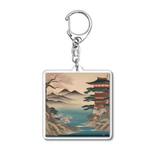 古き良き日本 Acrylic Key Chain