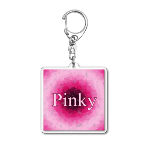 Pinky Acrylic Key Chain