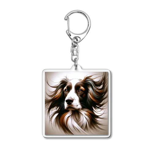 風雅なる犬 Acrylic Key Chain