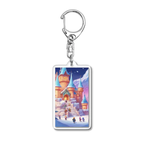 雪の王国 Acrylic Key Chain