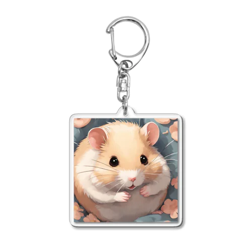 癒されるハムちゃん Acrylic Key Chain