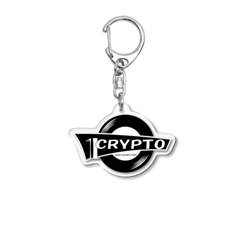 １CryptoMuzik KeyHolder Acrylic Key Chain