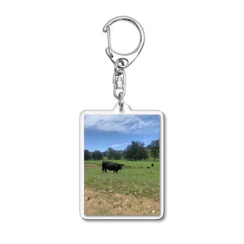 Farm Acrylic Key Chain