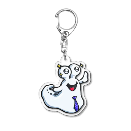 ナメ社員「信 ジン太（しん じんた）」 Acrylic Key Chain