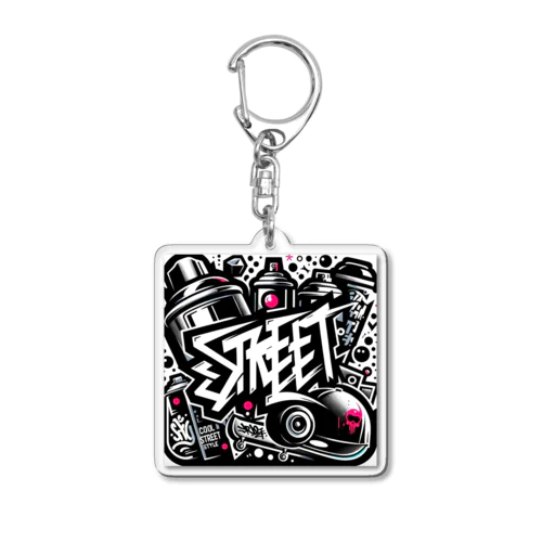 アメカジ　STREETバージョン アクリルキーホルダー