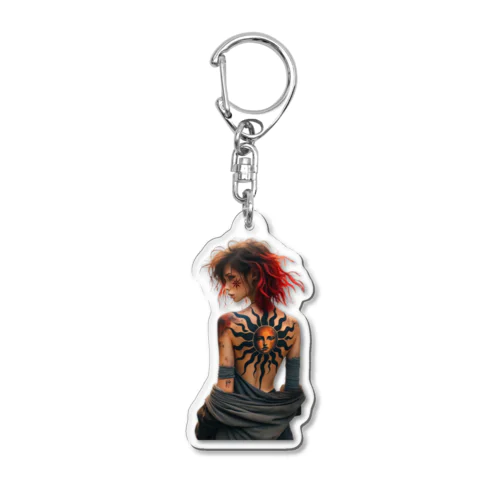 THE SUN Acrylic Key Chain