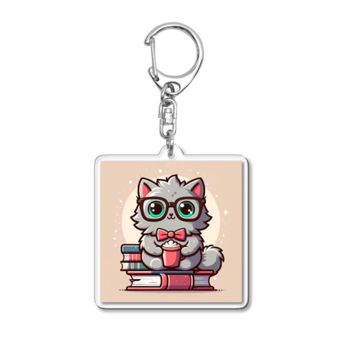 癒し猫 Acrylic Key Chain