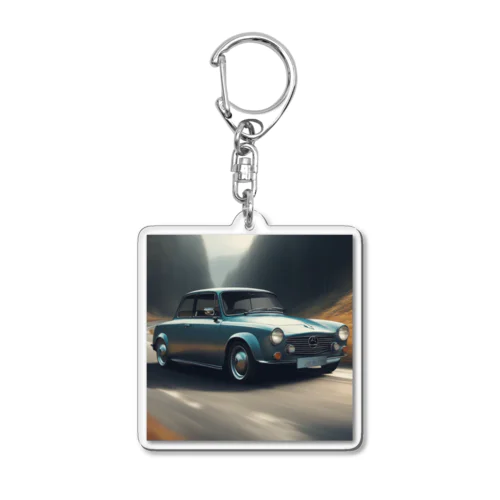 ヨーロッパ製の車 Acrylic Key Chain