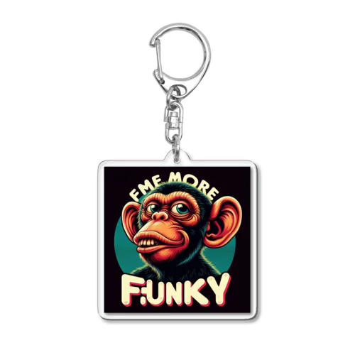 FUNKYなサルが登場 Acrylic Key Chain