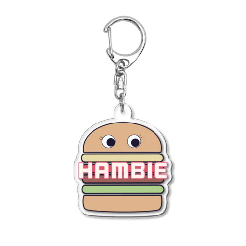 🍔ハンビーちゃん アクリルキーホルダー