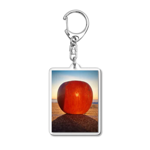 朝焼けのりんご　 Acrylic Key Chain
