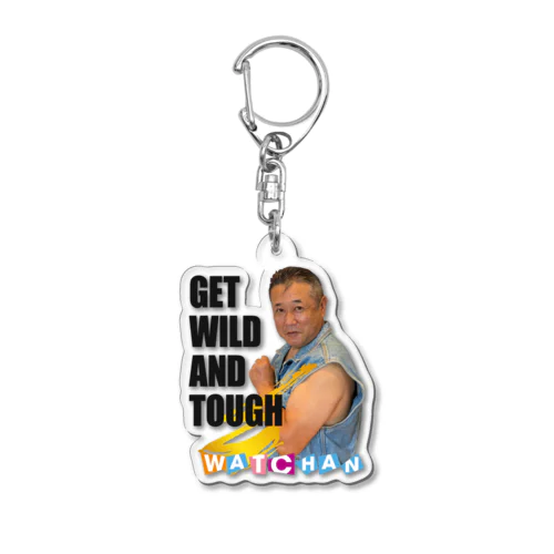 GET WILD Acrylic Key Chain