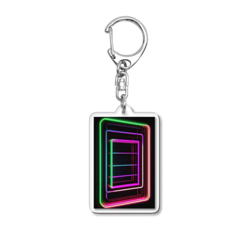 Abstract_Neonsign Acrylic Key Chain