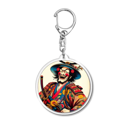 浮世絵 ド派手侍 Ukiyoe Flamboyant Samurai [UDS-DL-SR001-0006] Acrylic Key Chain