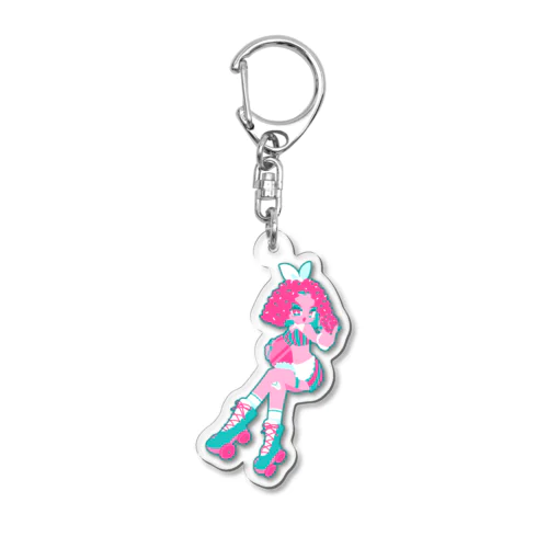 TOPOFF GIRL Acrylic Key Chain