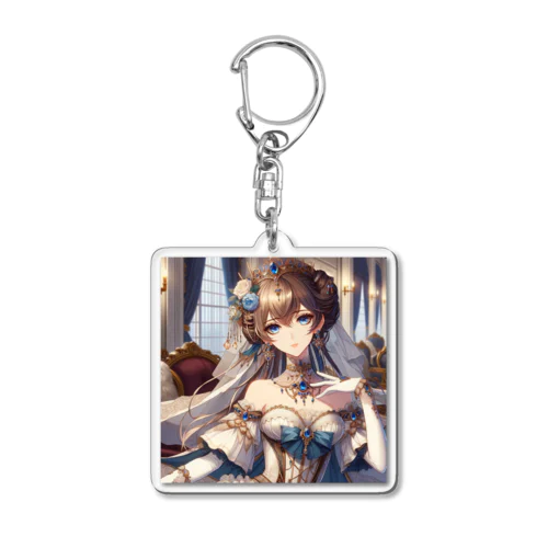 華麗なAI美女 Acrylic Key Chain