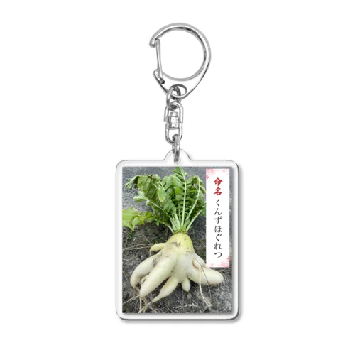 くんずほぐれつ大根 Acrylic Key Chain