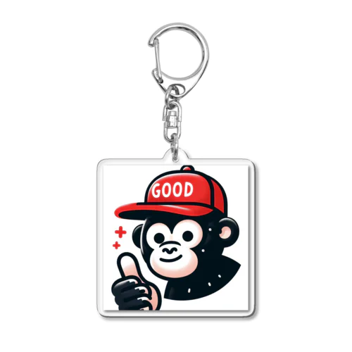 Goodゴリラ Acrylic Key Chain