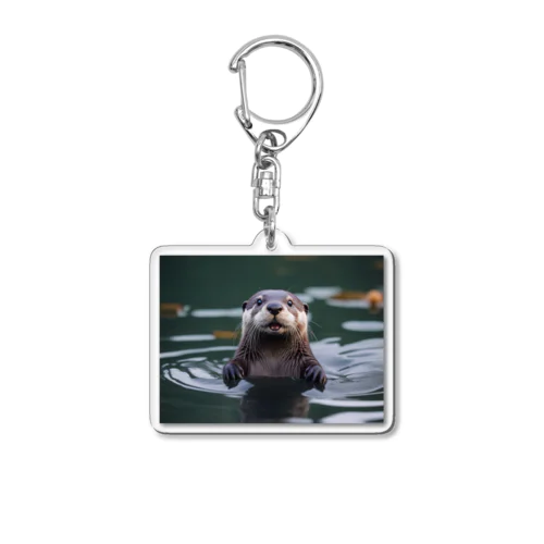 カワウソのパーくん Acrylic Key Chain