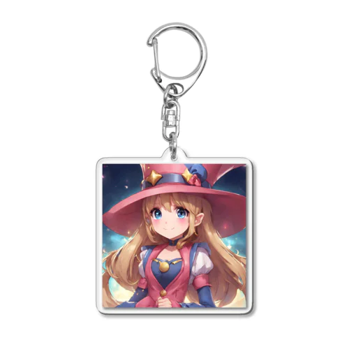 魔法使いギルド　少女 Acrylic Key Chain