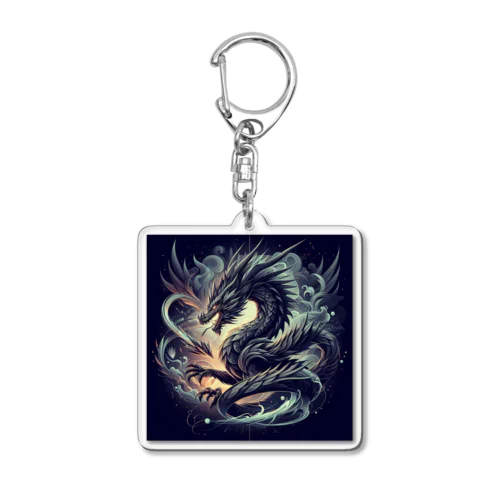 【キリリ風味01】ドラゴン Acrylic Key Chain